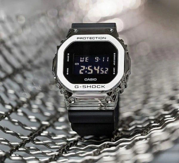 G-SHOCK 5600BB METAL BODY SILVER BLACK – CloveCart