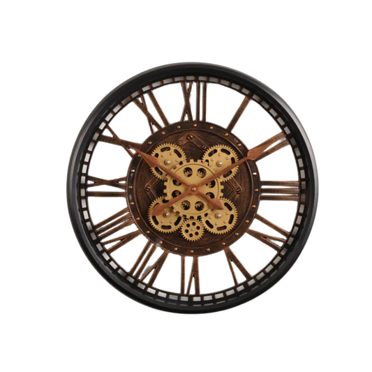 Gear-Train moving Mechanism clock