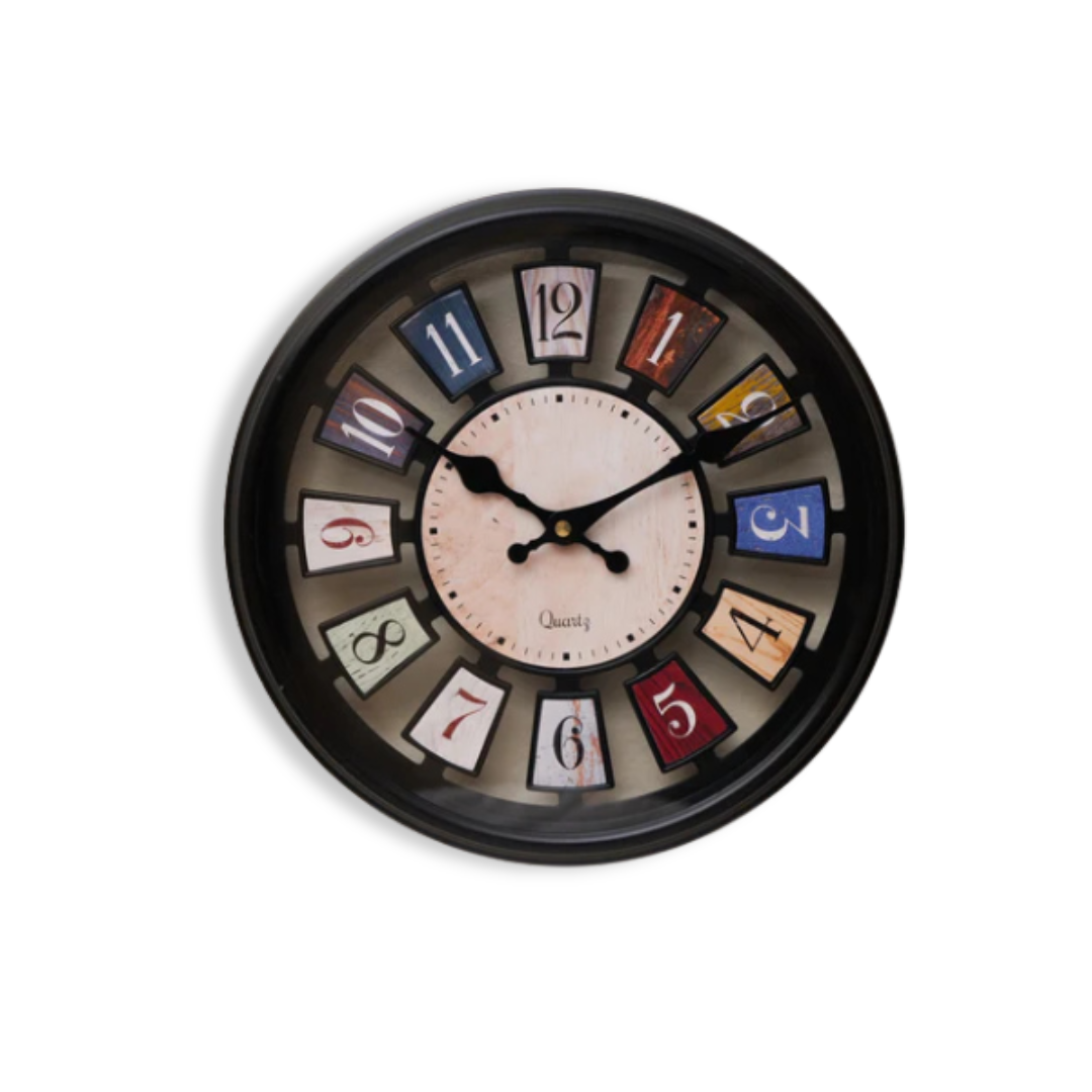 colour Tiko wall clock