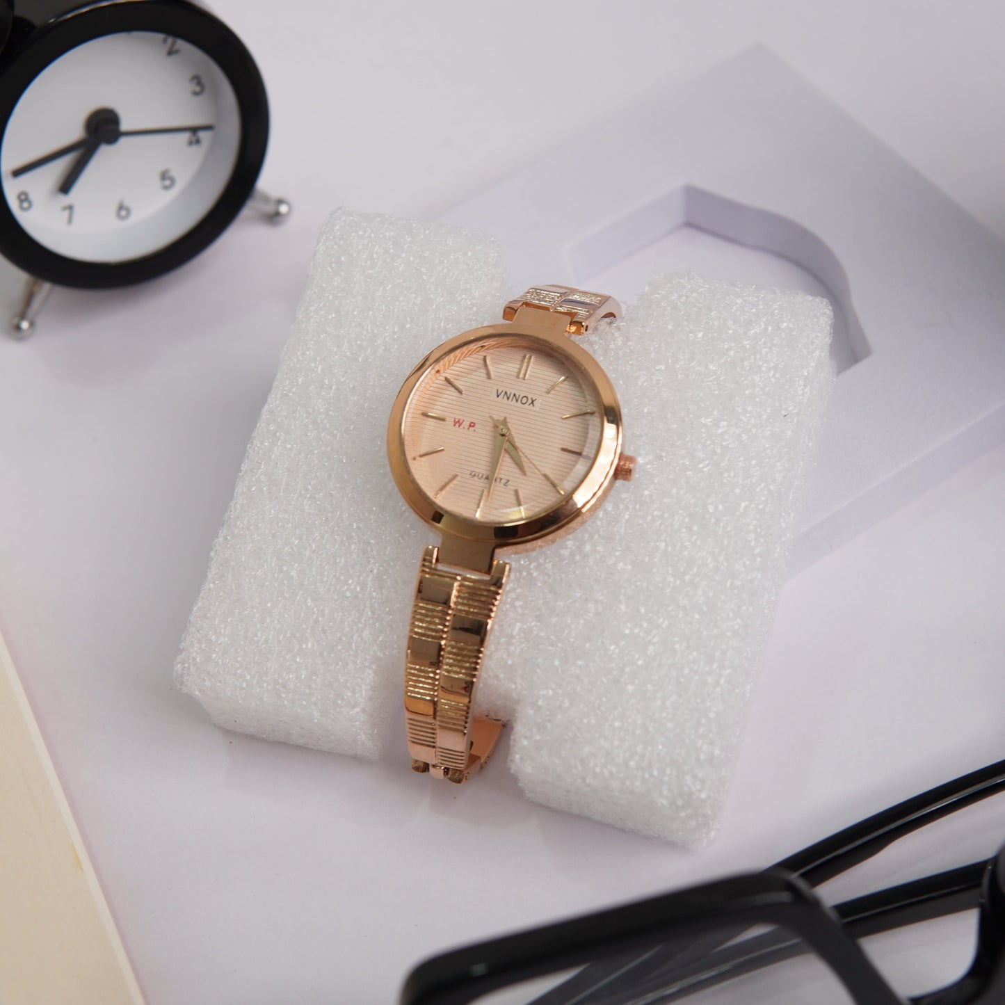 Vnnox Ladies Rose Gold Hand Watch