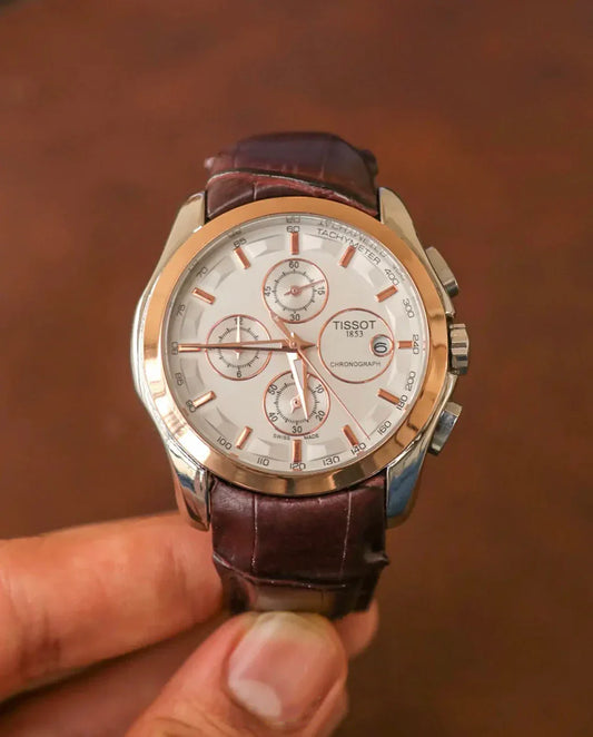 Tissot-Couturier Leather 1853 - Chronograph Watch | 1:1 Quality