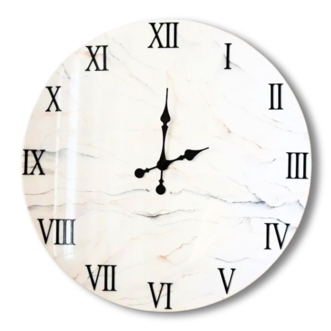 Whispers Of Resin clock