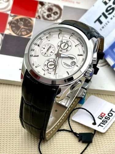 Tissot-Couturier Leather 1853 - Chronograph Watch | 1:1 Quality