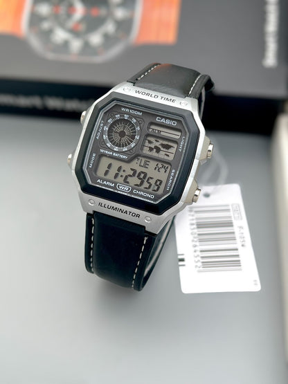 CASIO AE 1200 LEATHER World