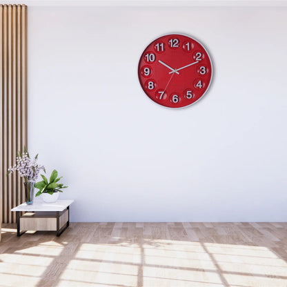Red Pearl wall clock