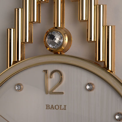 Winged Rhythm luxury wall clock