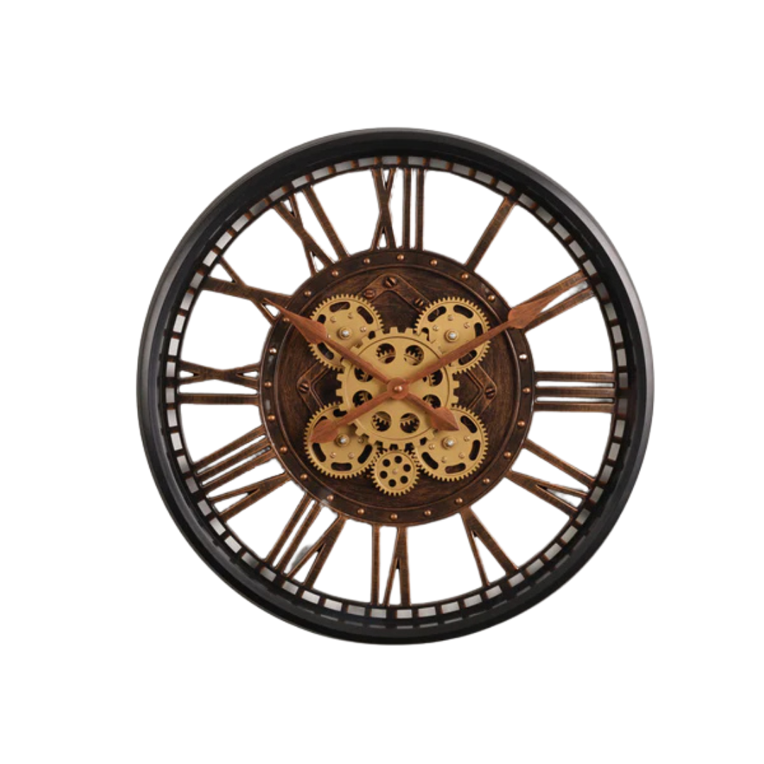 Gear-Train moving Mechanism clock