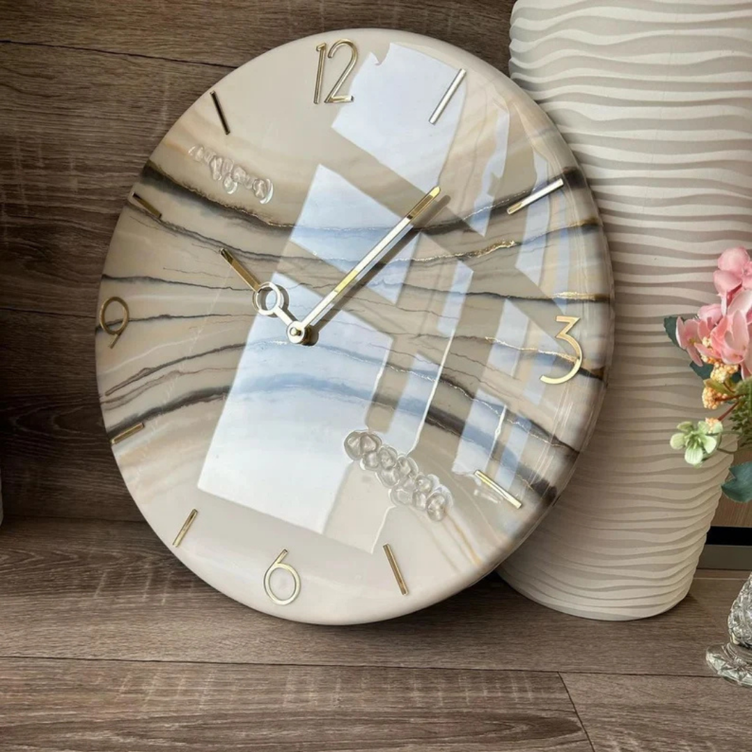 Resin Led Clock Resin Wall Clock – CloveCart