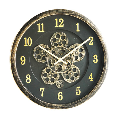 Golden Gear Luxury clock