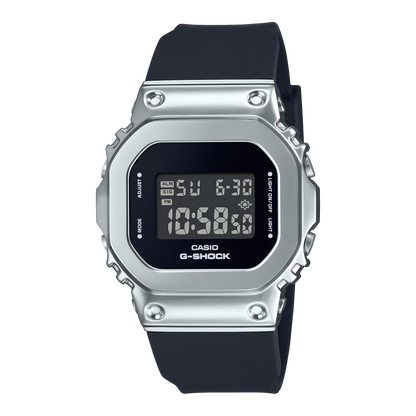 G-SHOCK 5600BB METAL BODY SILVER BLACK