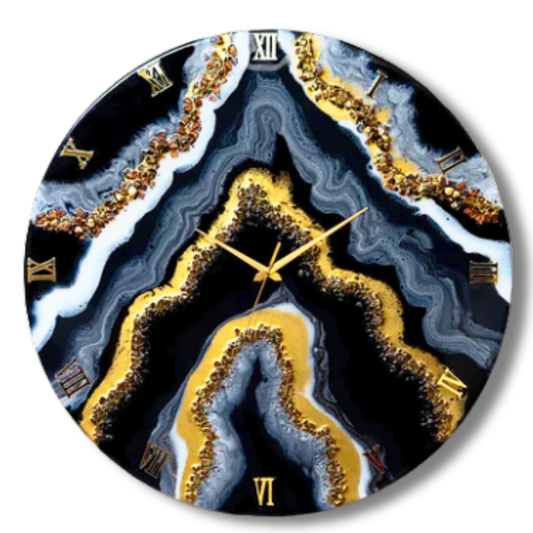 Time Tides Resin clock