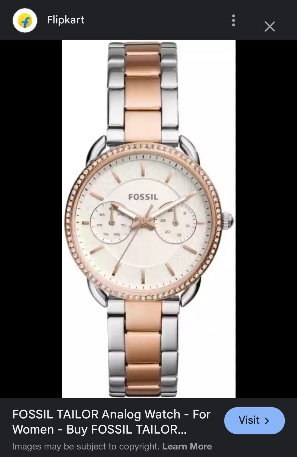 Fossil Tailor ES4264