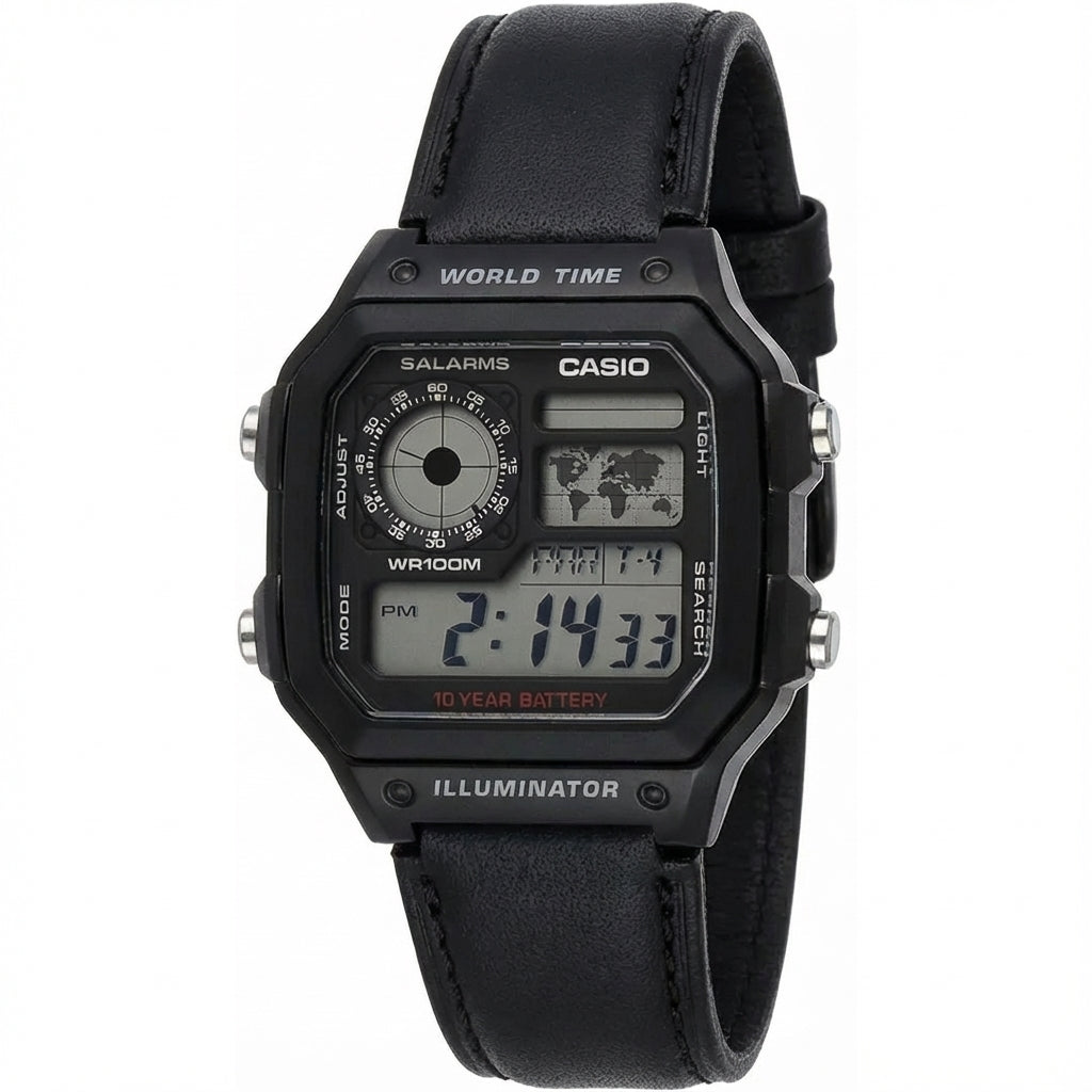 CASIO AE 1200 LEATHER Regular