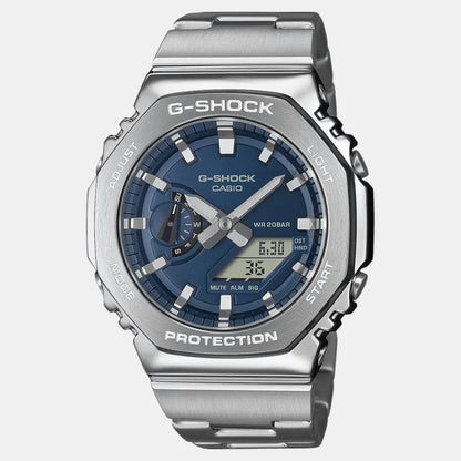 2100 D SILVER ORANGE DIAL WATCH